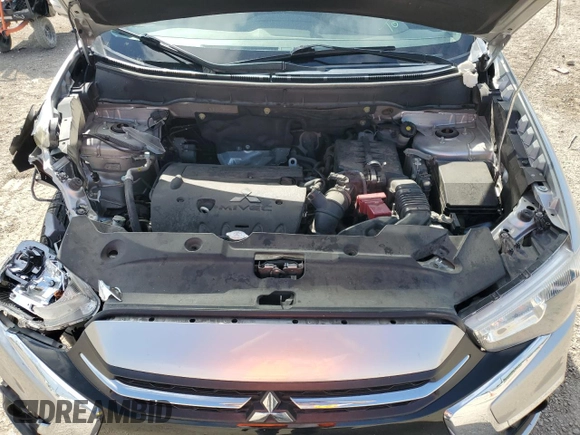 2018 Mitsubishi Outlander ES with VIN JA4AP3AU4JU018167, listed as a Copart auction lot 53749245 with 106,273 mi miles and Salvage title. Bid and sale history available at DreamBid. Image 12.