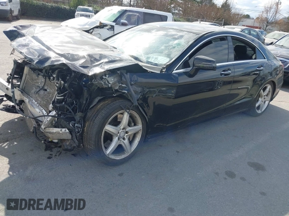 2014 Mercedes-Benz CLS 550 with VIN WDDLJ9BB3EA091673, listed as a IAAI auction lot 41721203 with 80,563 mi miles and . Bid and sale history available at DreamBid. Image 2.