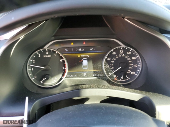 2018 Nissan Murano S with VIN 5N1AZ2MH7JN192085, listed as a Copart auction lot 56608984 with 80,543 mi miles and Salvage Title. Bid and sale history available at carsss.com. Image 9.