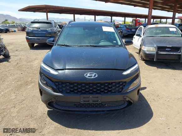 2023 Hyundai Kona SEL with VIN KM8K6CAB9PU990203, listed as a IAAI auction lot 42121756 with 40,537 mi miles. Bid and sale history available at carsss.com. Image 12.
