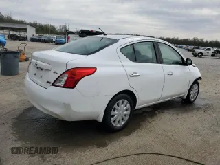 2012 Nissan Versa SV with VIN 3N1CN7AP6CL856710, listed as a Copart auction lot 50091055 with 96,104 mi miles and Salvage Title. Bid and sale history available at carsss.com. Image 3.