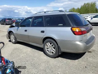 2003 Subaru Legacy Outback с VIN 4S3BH675836623695, выставлен на аукционе Copart как лот 54181335 с пробегом 236 103 миль миль и Списание • Salvage title. История ставок и продаж доступна на DreamBid. Изображение 2.