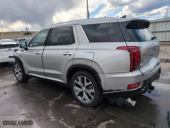 2022 Hyundai Palisade SEL with VIN KM8R4DHE8NU404713, listed as a Copart auction lot 50819965 with 56,593 mi miles and Salvage Title. Bid and sale history available at carsss.com. Image 2.