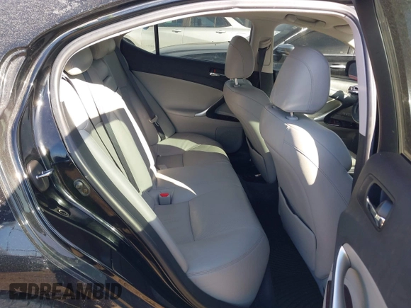 2006 Lexus IS 250 with VIN JTHCK262462003944, listed as a IAAI auction lot 41450633 with 209,286 mi miles and . Bid and sale history available at DreamBid. Image 8.