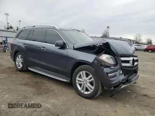 2013 Mercedes-Benz GL-Class GL 450 with VIN 4JGDF7CE6DA139271, listed as a Copart auction lot 51603685 with 126,993 mi miles and Salvage Title. Bid and sale history available at carsss.com. Image 4.