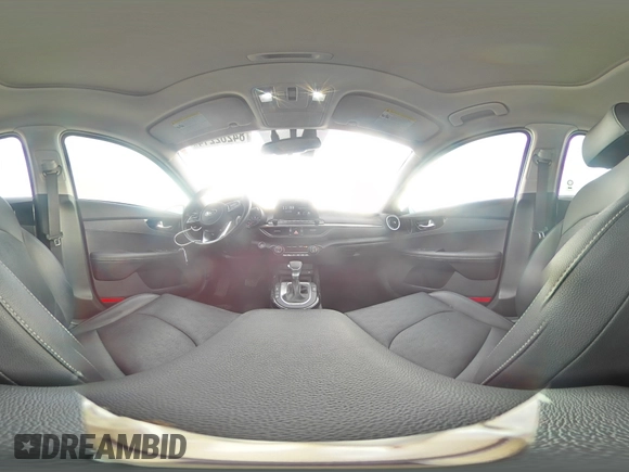 2021 Kia Forte EX with VIN 3KPF54ADXME349152, listed as a Copart auction lot 84282214 with 56,073 mi miles and Salvage Title. Bid and sale history available at DreamBid. Image 14.