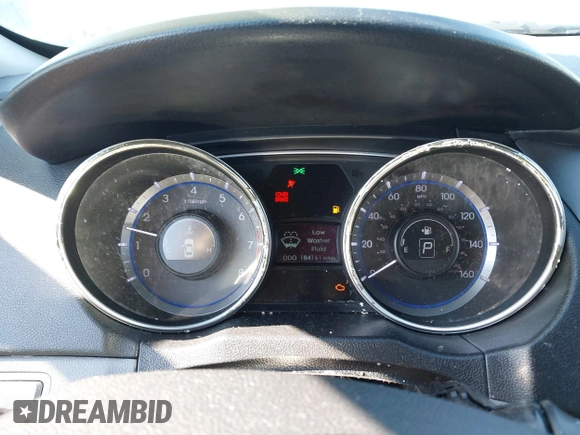 2011 Hyundai Sonata GLS with VIN 5NPEB4AC7BH256366, listed as a IAAI auction lot 41881465 with 184,161 mi miles and . Bid and sale history available at carsss.com. Image 7.
