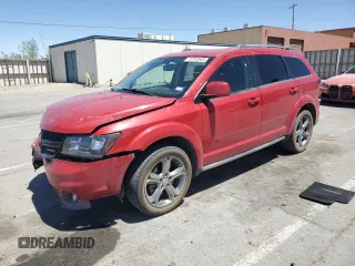 2016 Dodge Journey Crossroad Plus z VIN 3C4PDCGB9GT212890, wystawiony jako Copart lot #53743665 z przebiegiem 87 082 mil mil oraz Szkody całkowita. Historia ofert i sprzedaży dostępna na DreamBid. Obrazek 1.