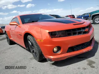 2010 Chevrolet Camaro 2SS with VIN 2G1FT1EW0A9121096, listed as a Copart auction lot 56967335 with 107,740 mi miles and Salvage title. Bid and sale history available at DreamBid. Image 4.
