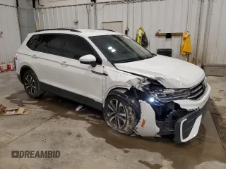 2023 Volkswagen Tiguan S с VIN 3VVRB7AX6PM132663, выставлен на аукционе Copart как лот 53526275 с пробегом 20 209 миль миль и Списание • Salvage title. История ставок и продаж доступна на DreamBid. Изображение 4.
