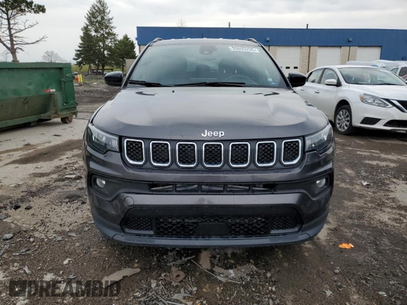 2023 Jeep Compass Latitude Lux с VIN 3C4NJDFN6PT504143, выставлен на аукционе Copart как лот 55093255 с пробегом 60 834 миль миль и Списание • Salvage title. История ставок и продаж доступна на DreamBid. Изображение 5.