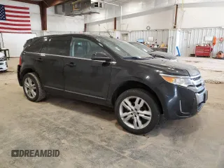 2013 Ford Edge Limited with VIN 2FMDK3KC6DBB05257, listed as a Copart auction lot 48619095 with 113,451 mi miles and Non Repairable. Bid and sale history available at carsss.com. Image 4.