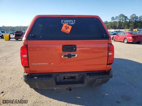 2019 Chevrolet Colorado 4WD ZR2 with VIN 1GCGTEEN8K1139183, listed as a Copart auction lot 80769774 with 0 mi miles and Salvage Title. Bid and sale history available at carsss.com. Image 6.