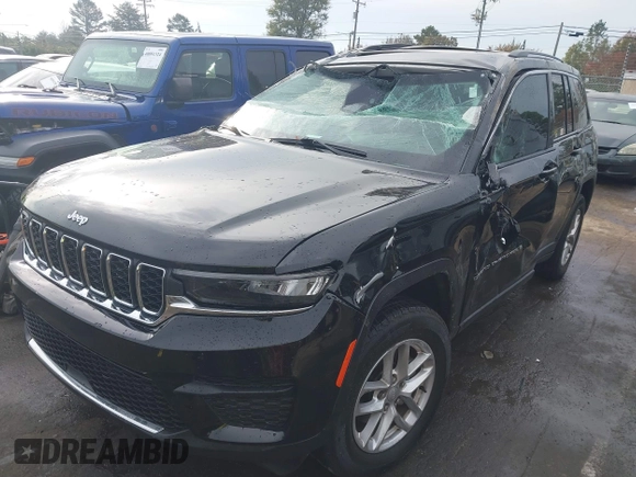 2023 Jeep Grand Cherokee Laredo with VIN 1C4RJHAG6PC671728, listed as a IAAI auction lot 40897386 with Not provided miles and . Bid and sale history available at DreamBid. Image 21.