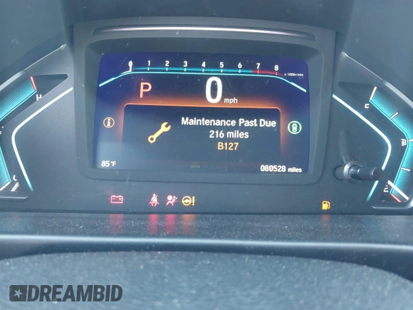 2023 Honda Odyssey Sport z VIN 5FNRL6H77PB011088, wystawiony jako IAAI lot #41883596 z przebiegiem 80 528 mil mil oraz . Historia ofert i sprzedaży dostępna na DreamBid. Obrazek 7.