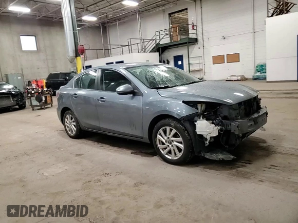 2013 Mazda 3 i Grand Touring with VIN JM1BL1W70D1758785, listed as a Copart auction lot 47968525 with 129,485 mi miles and Salvage Title. Bid and sale history available at carsss.com. Image 11.