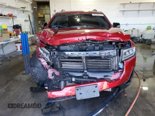 2023 GMC Acadia SLT with VIN 1GKKNUL44PZ123567, listed as a Copart auction lot 46198215 with 27,649 mi miles and Salvage Title. Bid and sale history available at DreamBid. Image 5.