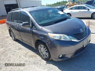 2012 Toyota Sienna XLE AAS with VIN 5TDYK3DC5CS259216, listed as a IAAI auction lot 42143551 with 219,957 mi miles and . Bid and sale history available at DreamBid. Image 1.