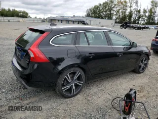 2017 Volvo V60 R-Design Platinum with VIN YV149MSS2H1372548, listed as a Copart auction lot 69565664 with 44,425 mi miles and Salvage Title. Bid and sale history available at carsss.com. Image 3.
