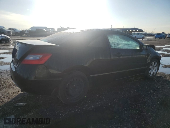 2010 Honda Civic Cpe LX with VIN 2HGFG1B6XAH520072, listed as a Copart auction lot 50145875 with 103,026 mi miles and Salvage Title. Bid and sale history available at carsss.com. Image 3.
