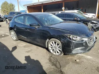 2017 Mazda 3 Touring with VIN 3MZBN1L7XHM102386, listed as a Copart auction lot 48802165 with 128,404 mi miles and Salvage Title. Bid and sale history available at carsss.com. Image 4.