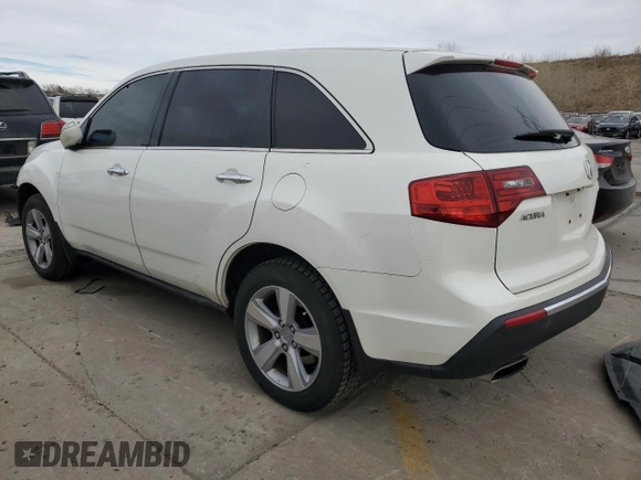 2011 Acura MDX with VIN 2HNYD2H2XBH517579, listed as a Copart auction lot 50386265 with 171,345 mi miles and Salvage Title. Bid and sale history available at carsss.com. Image 2.