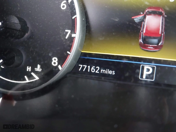 2015 Nissan Murano SL with VIN 5N1AZ2MH2FN284843, listed as a IAAI auction lot 41289071 with 77,162 mi miles. Bid and sale history available at carsss.com. Image 15.