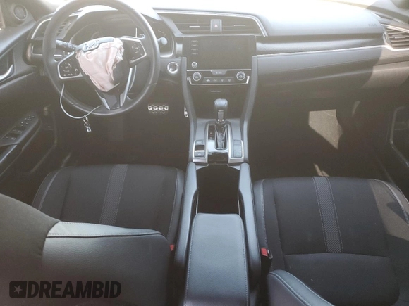 2021 Honda Civic Sport with VIN 2HGFC2F89MH510022, listed as a Copart auction lot 46923315 with 66,655 mi miles and Salvage Title. Bid and sale history available at DreamBid. Image 8.