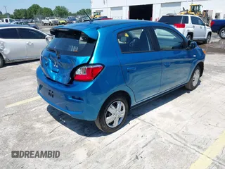 2024 Mitsubishi Mirage ES z VIN ML32AUHJ0RH017988, wystawiony jako IAAI lot #42299387 z przebiegiem 9 205 mil mil oraz . Historia ofert i sprzedaży dostępna na DreamBid. Obrazek 4.