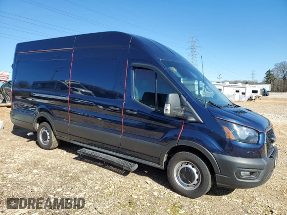 2022 Ford Transit Cargo with VIN 1FTBW3XG1NKA33810, listed as a Copart auction lot 89281005 with 287,410 mi miles and Clean Title. Bid and sale history available at carsss.com. Image 4.
