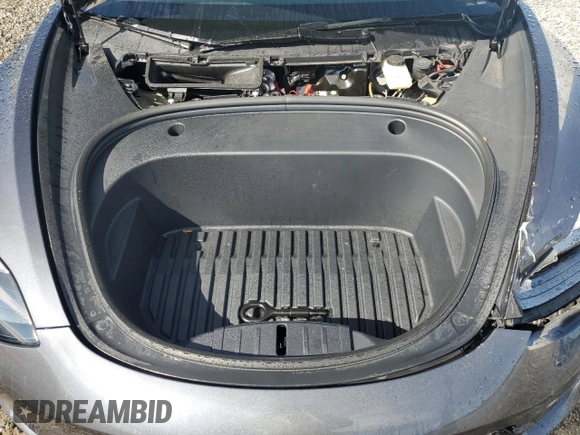 2023 Tesla Model 3 with VIN 5YJ3E1EA4PF613160, listed as a Copart auction lot 62008045 with 23,575 mi miles and Clean title. Bid and sale history available at DreamBid. Image 11.