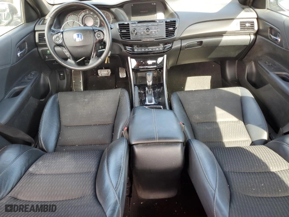 2017 Honda Accord Sedan Sport with VIN 1HGCR2F57HA180831, listed as a Copart auction lot 44081505 with 41,940 mi miles and Salvage Title. Bid and sale history available at carsss.com. Image 8.