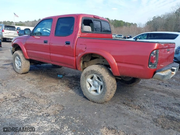 2001 Toyota Tacoma with VIN 5TEHN72N21Z740768, listed as a IAAI auction lot 41305998 with 144,605 mi miles. Bid and sale history available at carsss.com. Image 3.