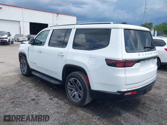 2024 Jeep Wagoneer Series II with VIN 1C4SJUBP0RS126254, listed as a IAAI auction lot 42825977 with 54,258 mi miles and . Bid and sale history available at DreamBid. Image 3.