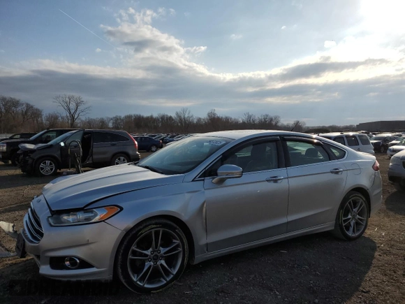 2016 Ford Fusion Titanium with VIN 3FA6P0D99GR278636, listed as a Copart auction lot 50372025 with 164,485 mi miles and Salvage title. Bid and sale history available at DreamBid. Image 1.