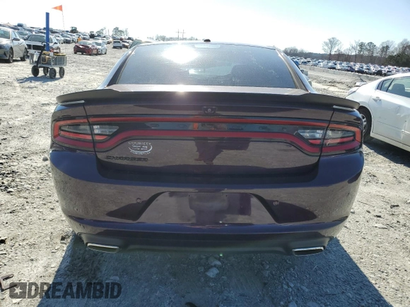 2021 Dodge Charger SXT with VIN 2C3CDXBG4MH512774, listed as a Copart auction lot 48334885 with 30,156 mi miles and Salvage Title. Bid and sale history available at carsss.com. Image 6.