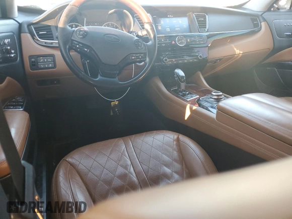 2016 Kia K900 Luxury with VIN KNALW4D41G6031150, listed as a Copart auction lot 84642644 with 128,068 mi miles and Salvage Title. Bid and sale history available at carsss.com. Image 8.