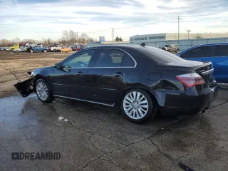 2011 Acura RL Technology with VIN JH4KB2F68BC000497, listed as a Copart auction lot 43734775 with 165,020 mi miles and Salvage Title. Bid and sale history available at DreamBid. Image 2.