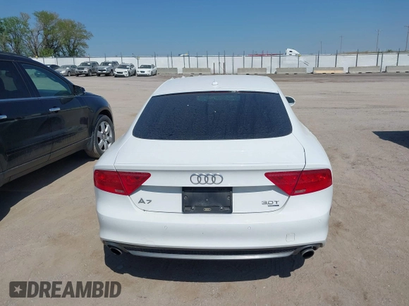 2012 Audi A7 Prestige с VIN WAU2GAFC9CN105796, выставлен на аукционе IAAI как лот 42227252 с пробегом 113 312 миль миль и . История ставок и продаж доступна на DreamBid. Изображение 17.