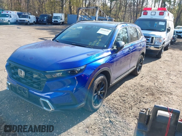 2023 Honda CR-V Sport Touring with VIN 5J6RS6H96PL001826, listed as a IAAI auction lot 42098381 with 13,813 mi miles and . Bid and sale history available at DreamBid. Image 18.