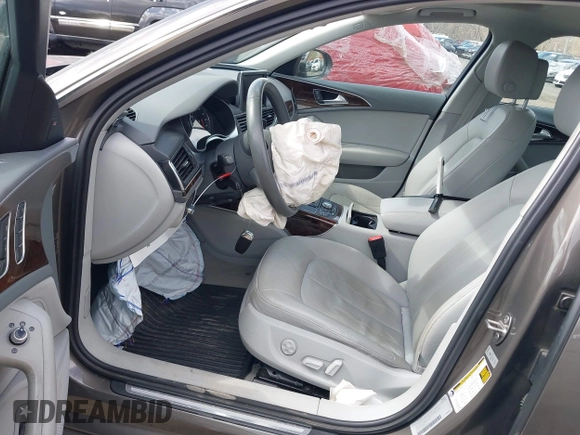 2013 Audi A6 Premium Plus z VIN WAUGGAFC1DN038375, wystawiony jako IAAI lot #42051929 z przebiegiem 118 181 mil mil oraz . Historia ofert i sprzedaży dostępna na DreamBid. Obrazek 5.