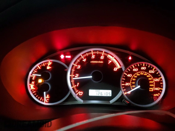 2012 Subaru WRX WRX with VIN JF1GV7E67CG022388, listed as a Copart auction lot 47311615 with 126,105 mi miles and Clean title. Bid and sale history available at DreamBid. Image 9.