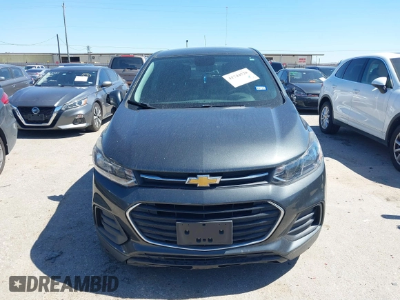 2020 Chevrolet Trax LS with VIN 3GNCJKSB1LL215499, listed as a IAAI auction lot 41744528 with 83,826 mi miles. Bid and sale history available at carsss.com. Image 12.