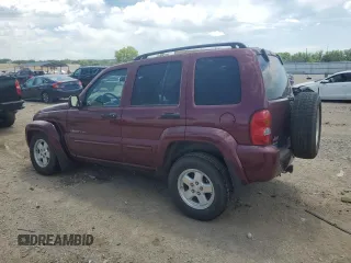 2003 Jeep Liberty Limited with VIN 1J8GL58K03W518760, listed as a Copart auction lot 58005845 with 209,513 mi miles and Salvage title. Bid and sale history available at DreamBid. Image 2.