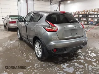 2015 Nissan Juke S with VIN JN8AF5MR6FT506551, listed as a IAAI auction lot 41387700 with 110,041 mi miles and . Bid and sale history available at DreamBid. Image 3.