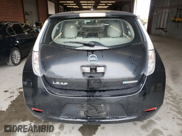 2011 Nissan LEAF SL-e with VIN JN1AZ0CP0BT008767, listed as a Copart auction lot 49310855 with 125,719 mi miles and Salvage Title. Bid and sale history available at carsss.com. Image 6.