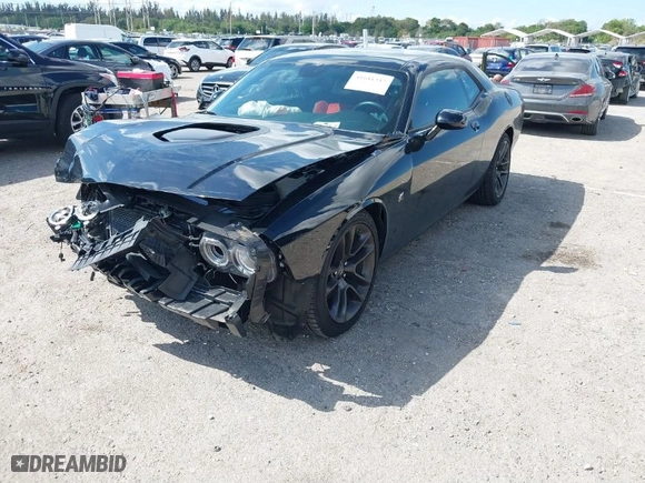 2022 Dodge Challenger R/T Scat Pack with VIN 2C3CDZFJ2NH237876, listed as a IAAI auction lot 41681312 with 2,952 mi miles. Bid and sale history available at carsss.com. Image 2.