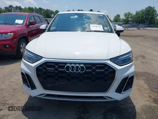 2023 Audi Q5 S line Premium Plus with VIN WA1EAAFY5P2102019, listed as a IAAI auction lot 42648755 with 49,823 mi miles and . Bid and sale history available at DreamBid. Image 12.