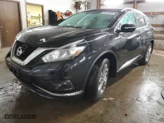 2015 Nissan Murano SL with VIN 5N1AZ2MH9FN251600, listed as a Copart auction lot 44208985 with 164,703 mi miles and Salvage Title. Bid and sale history available at carsss.com. Image 1.