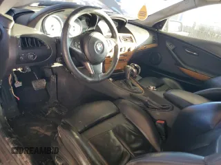 2007 BMW 6 Series 650i with VIN WBAEH13537CR52749, listed as a Copart auction lot 83858374 with 154,700 mi miles and Clean Title. Bid and sale history available at carsss.com. Image 8.